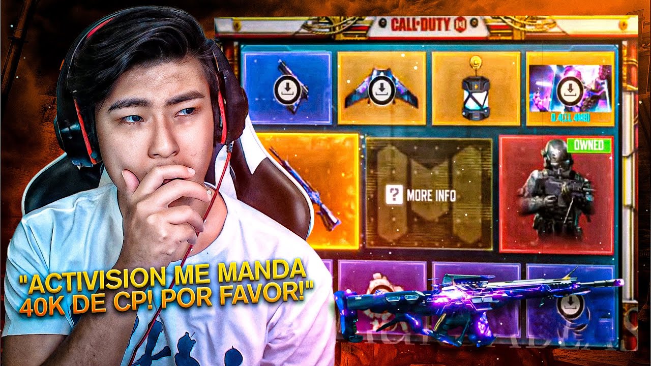 JAPA TAMASHIRO REAGINDO AS ROLETAS DA SEASON 10 DO COD MOBILE!