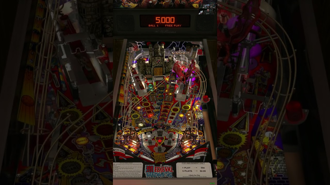 Pinball FX3 test to see if it will record in vertical and play right on youtube :O