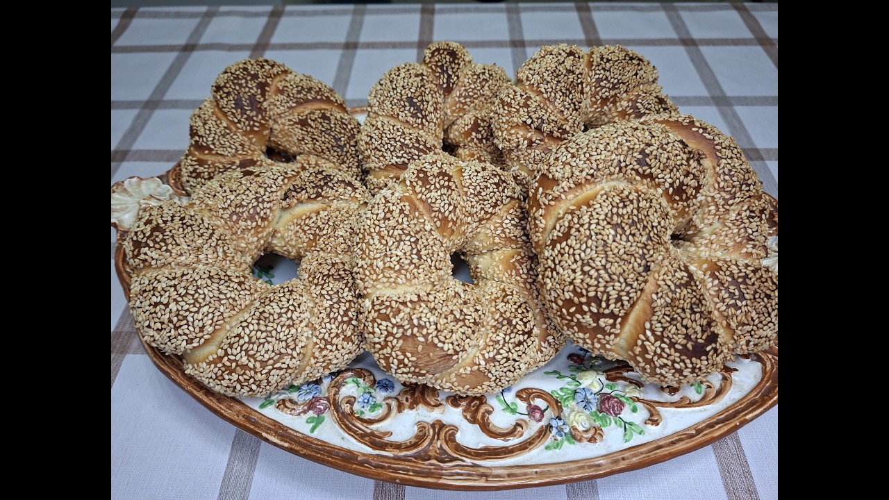 Симиты, самые вкусные турецкие бублики.