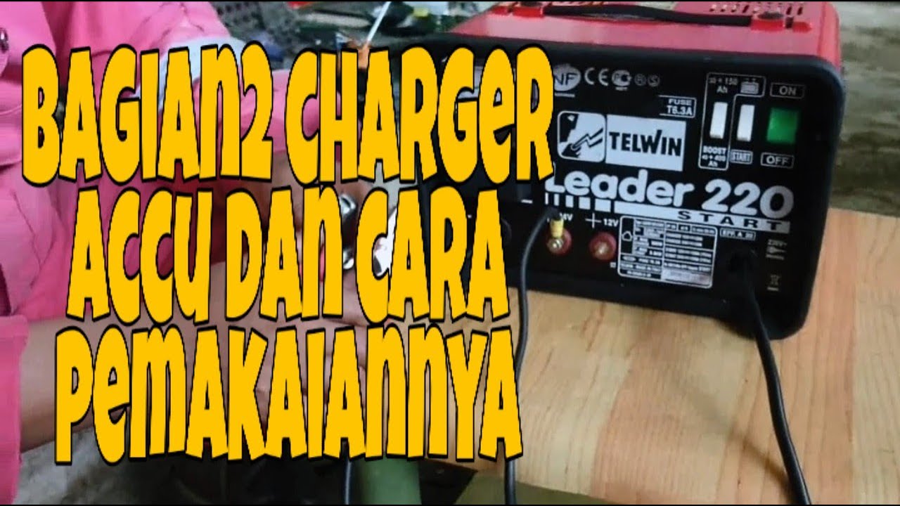 Tutorial charger accu telwin