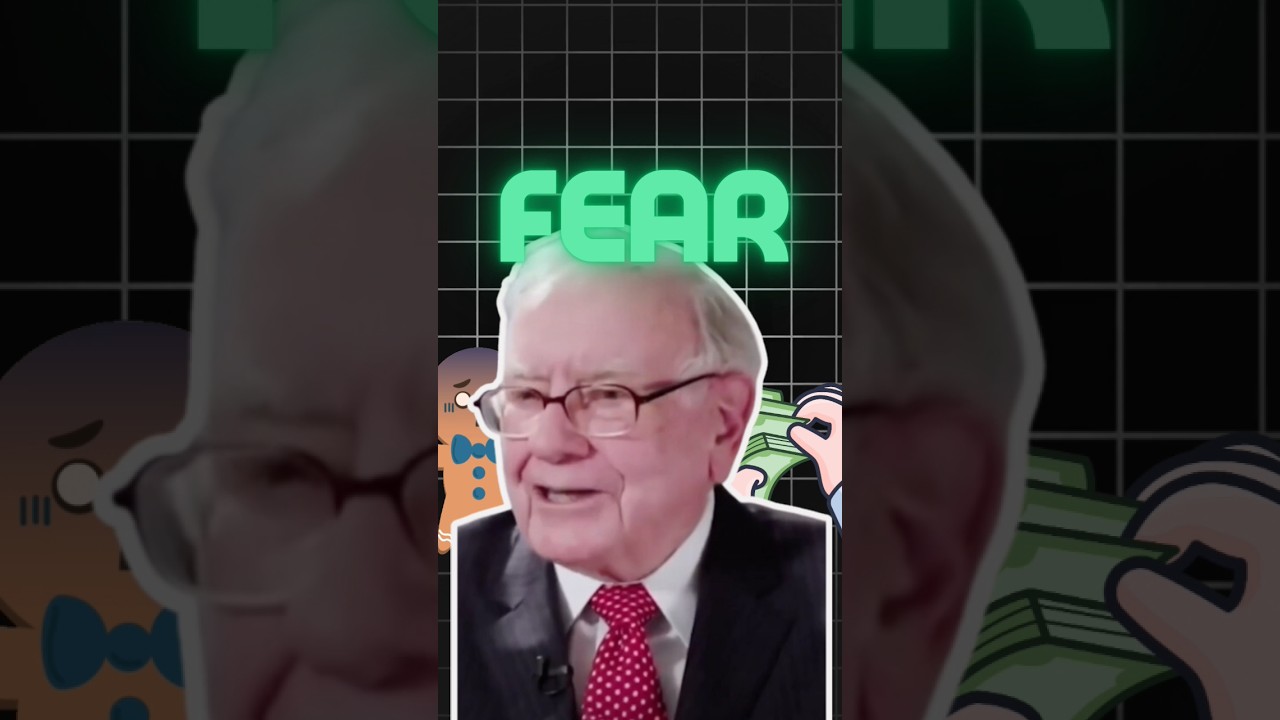 Warren Buffett how to beat fear in the stock market 📝📊