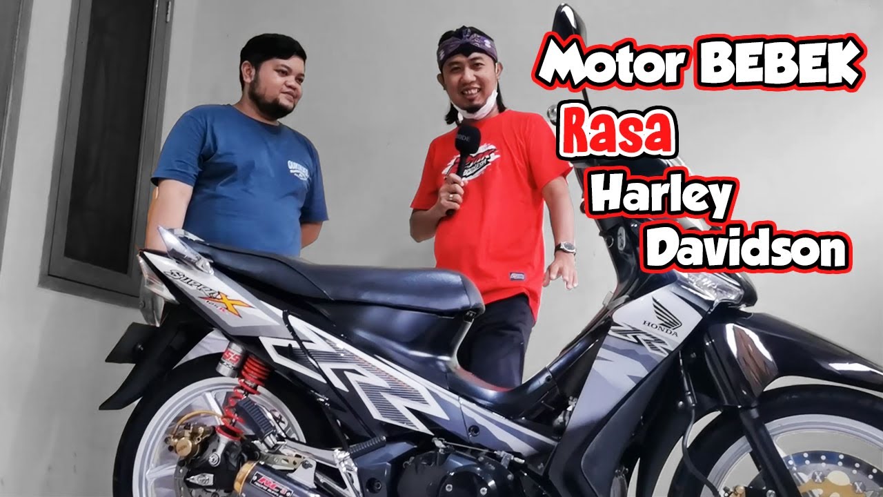 SUPRA BAPAK SERASA MOGE 2 SILINDER #supra #harleydavidson #ninja #honda