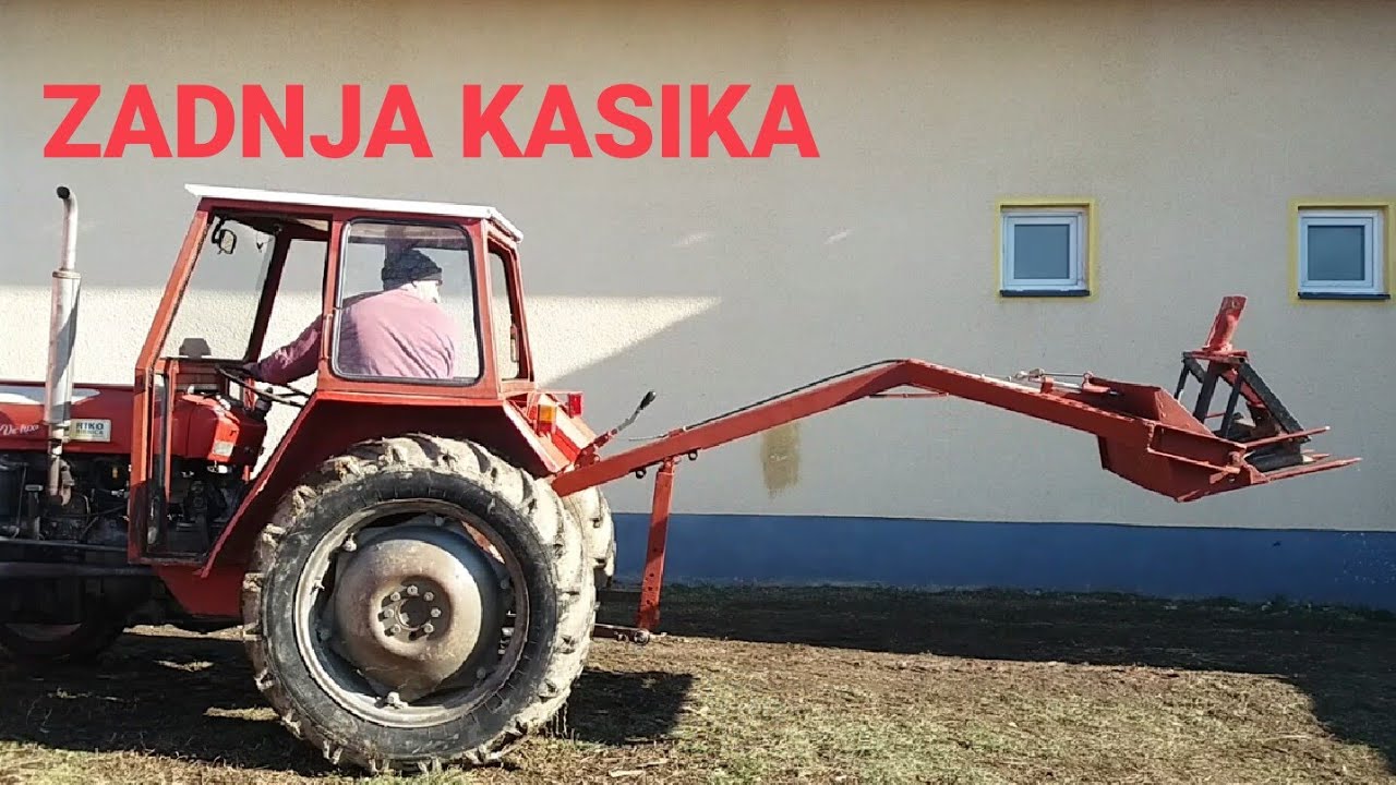Kako napraviti zadnju utovarnu kašiku za stajnjak / traktor imt 533
