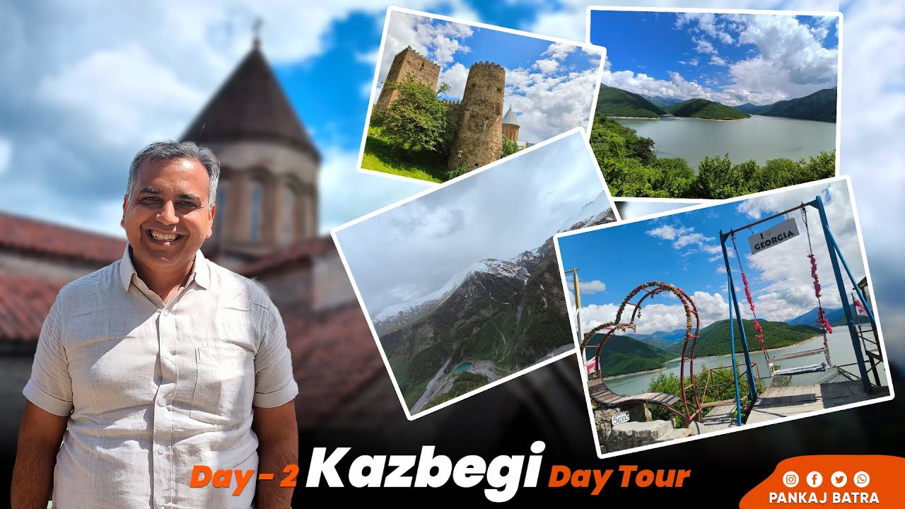 Kazbegi - Caucasus Mountain Range Day tour from Tbilisi. Second Day in Georgia