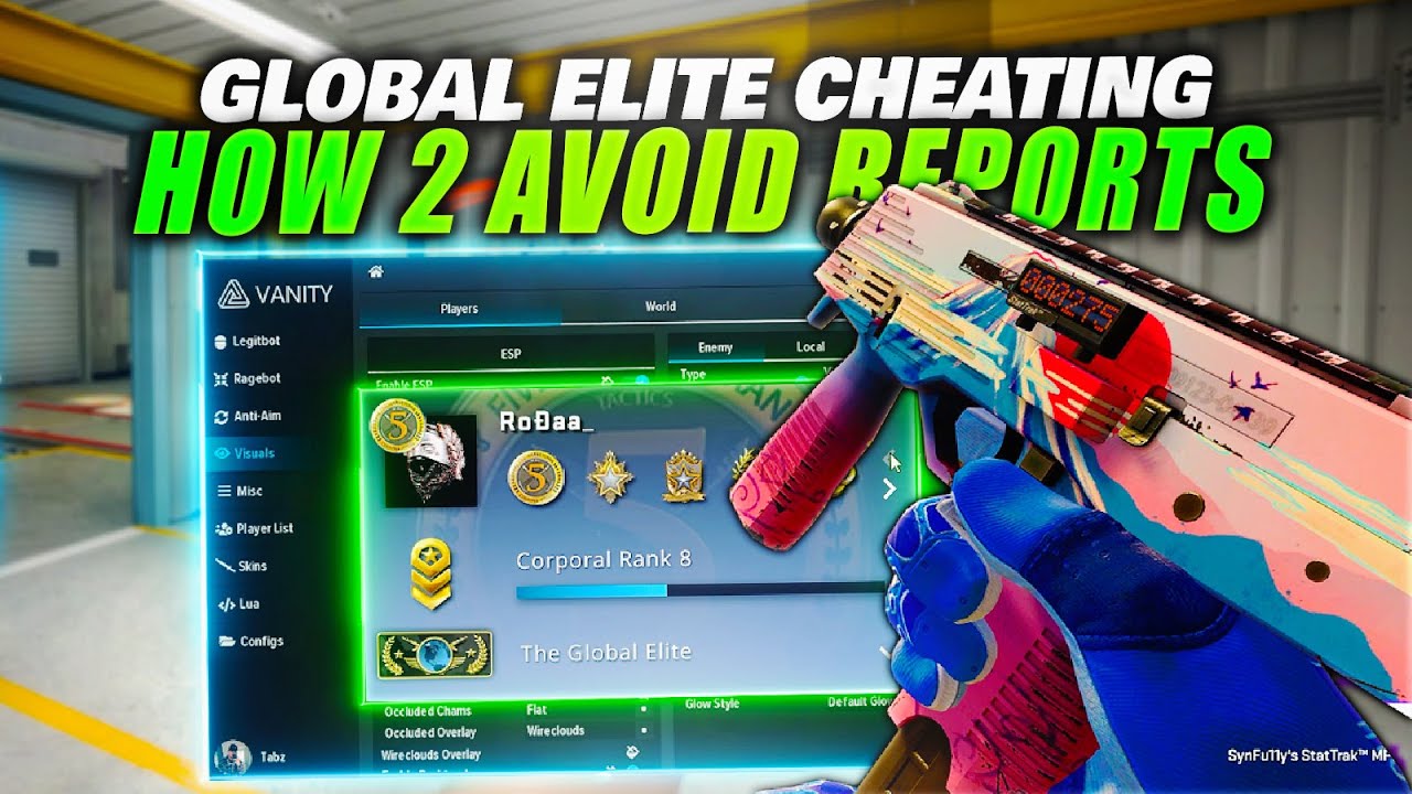 How You Avoid REPORTS When CHEATING In PRIME (GLOBAL ELITE)