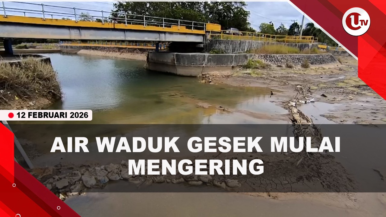 AIR WADUK GESEK MENYUSUT DRASTIS, PDAM BATASI DISTRIBUSI KE PELANGGAN | U-NEWS