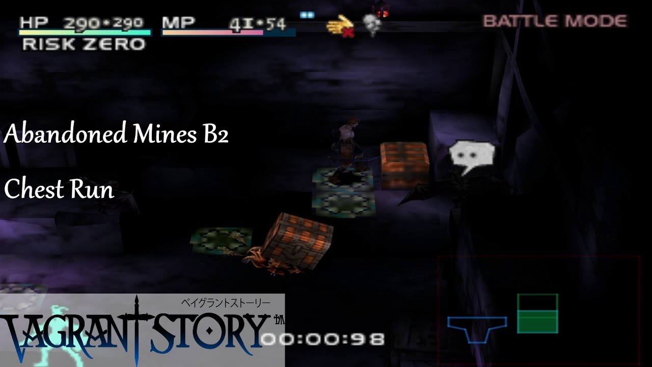 [Vagrant Story] 15 - Abandoned Mines B2 Chest Run