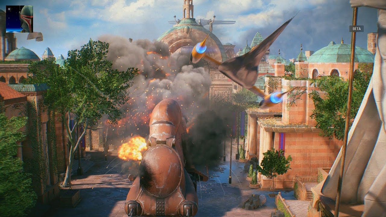 Star Wars Battlefront II Beta - Galactic Assault Gameplay PS4 60fps (No Commentary)