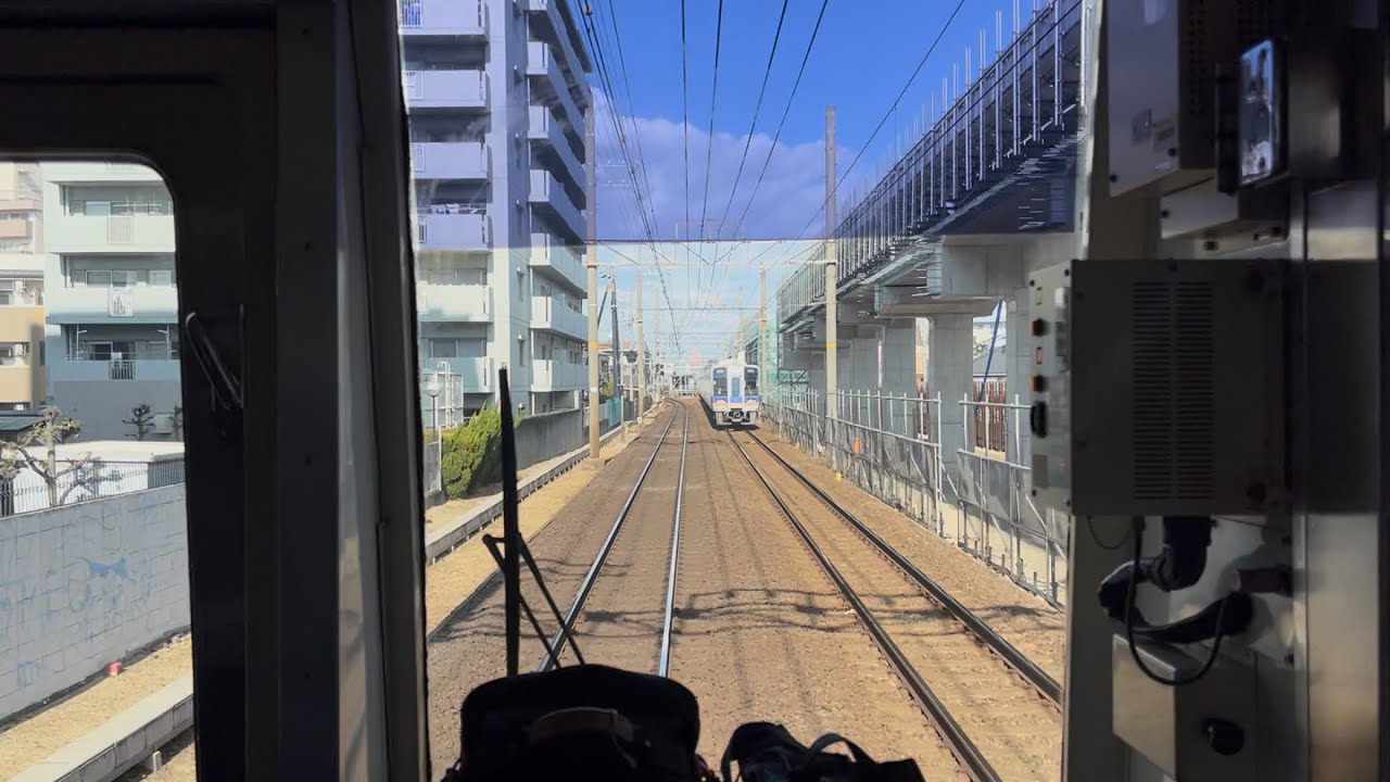 2026年1月29日 羽衣駅⇄石津川駅　南海本線　高架化工事