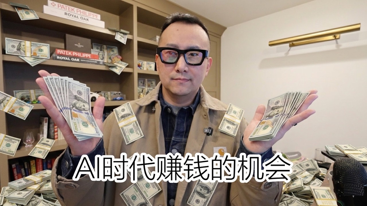 AI时代赚钱的机会！！Be rich with AI!