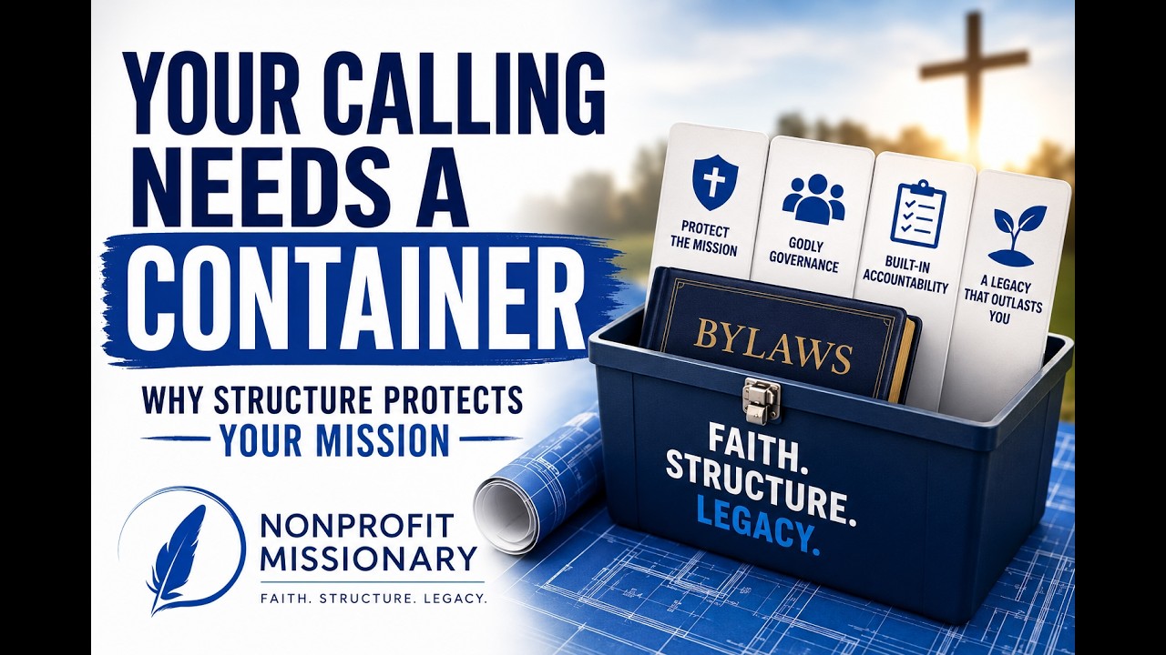 Why Every Faith-Based Nonprofit Needs Structure (And Why It's Not Killing Your Mission)