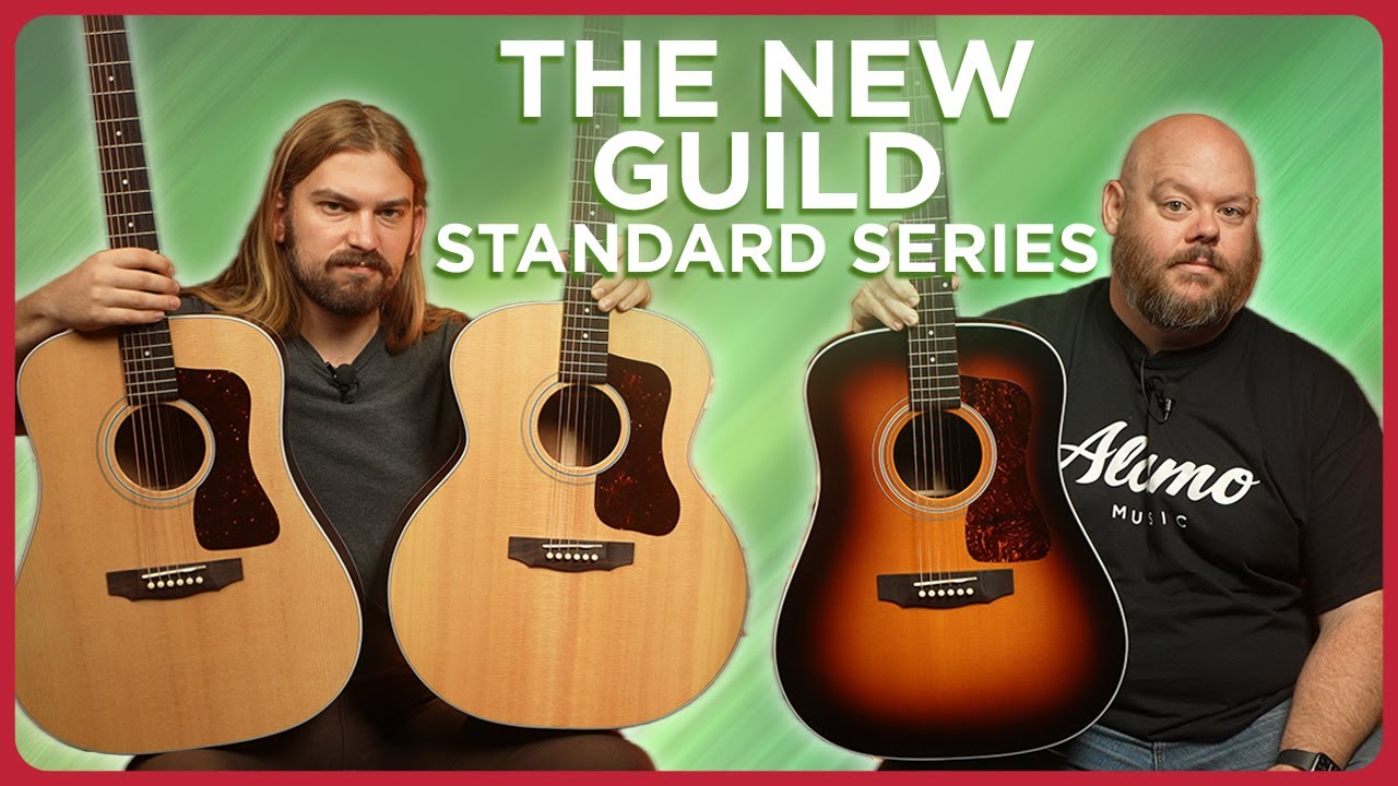Guild Guitars Releases the NEW Standard Series! Guild D-40, F-40, and D-50
