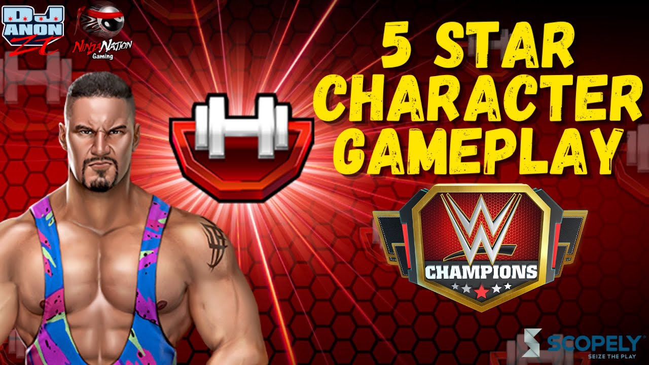 5 Star Gold Character Gameplay Bron Breakker WWE Champions