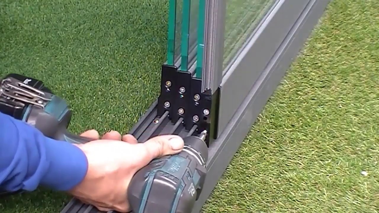 INSTALACIÓN SISTEMA CORREDERA DE CRISTAL D`GLASS 20