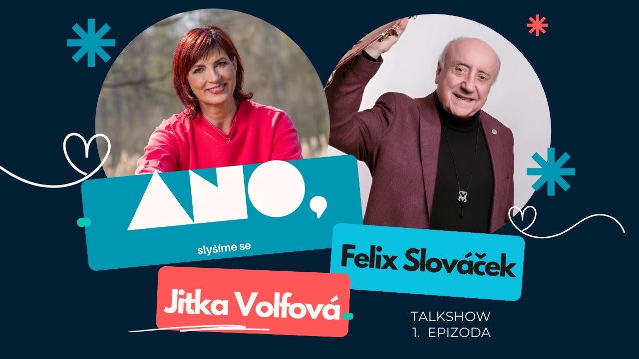 FELIX SLOVÁČEK & JITKA VOLFOVÁ - Uvádíme Talkshow #1 #ANO