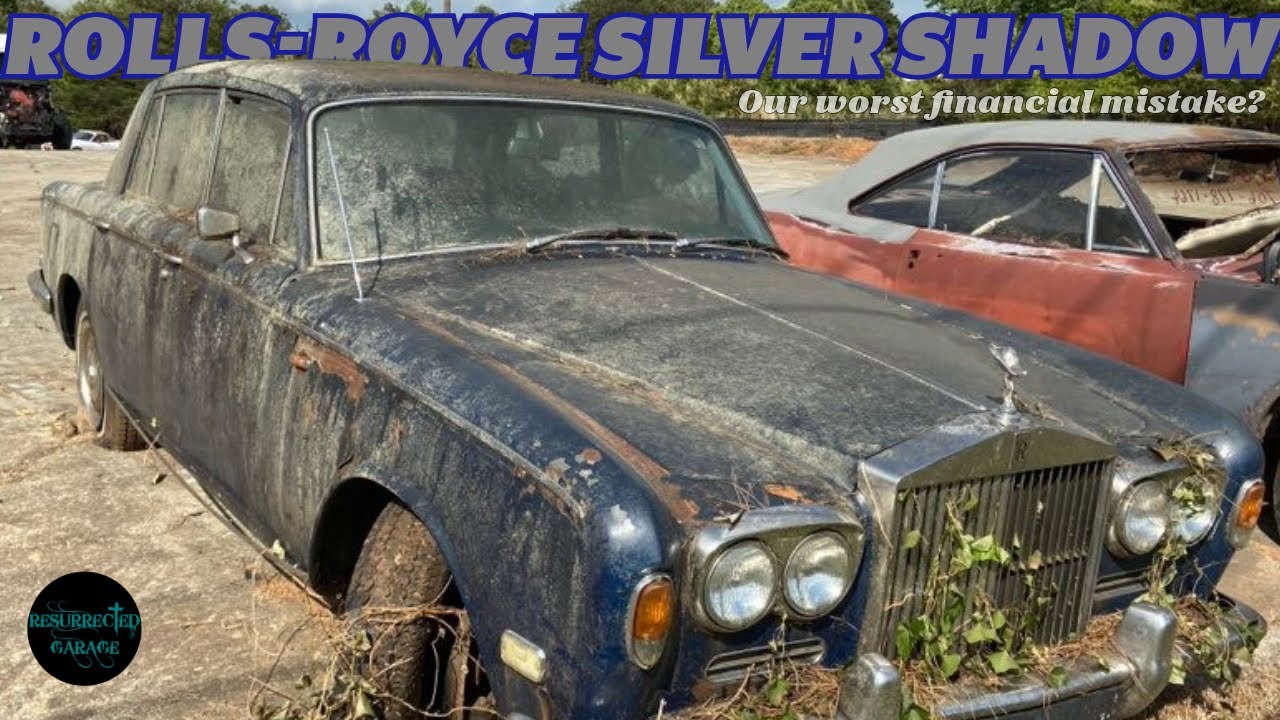 Купил самый дешёвый Rolls Royce — поедет ли он? Спасённый от сноса RR Silver Shadow 1971 года!