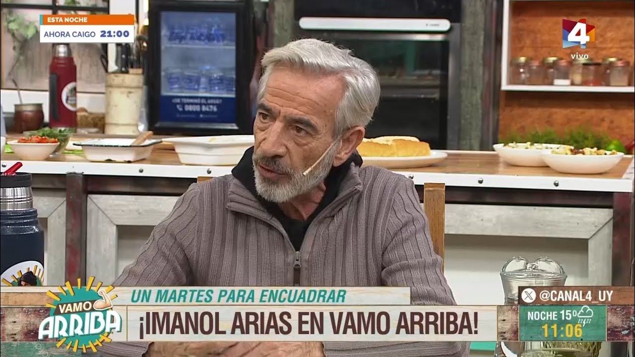 Vamo Arriba - Imanol Arias en Montevideo