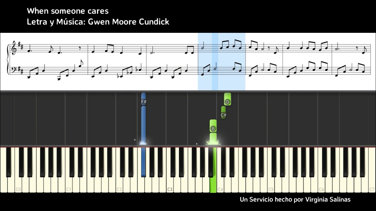 When someone cares / LDS / SUD Piano Tutorial