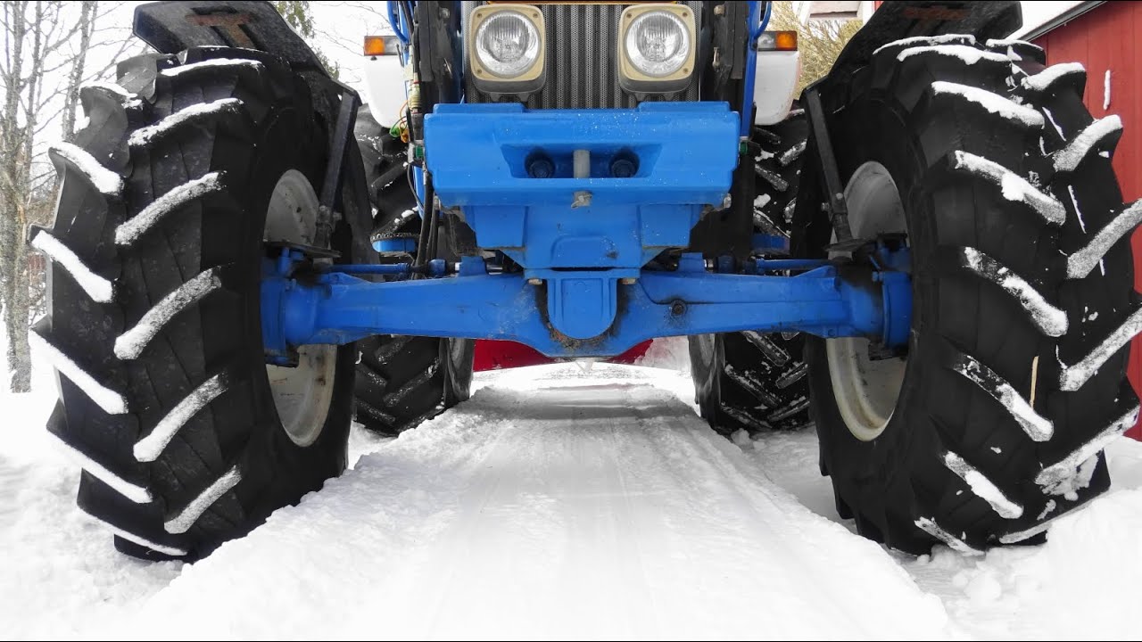 Talvi yllätti Foordeilijan | #Ford Tractor