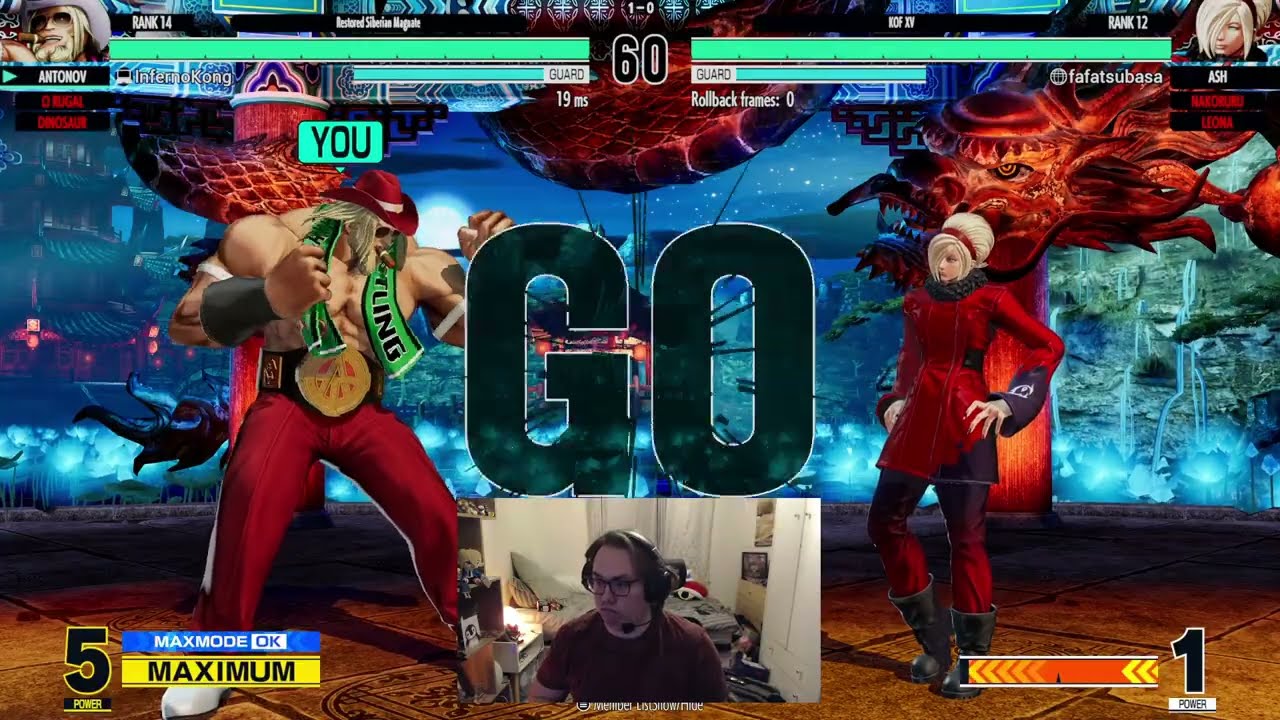 KOFXV Online Matches VS Tom Sawyer, Akatsuki Fafa, imnotsakura (27/12/25)