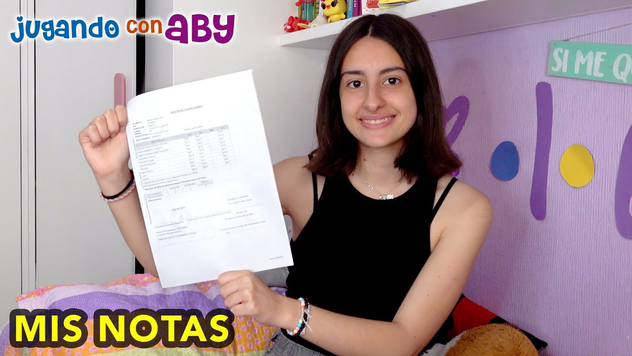Reacción a mis mejores NOTAS de fin de curso. Vacaciones!!