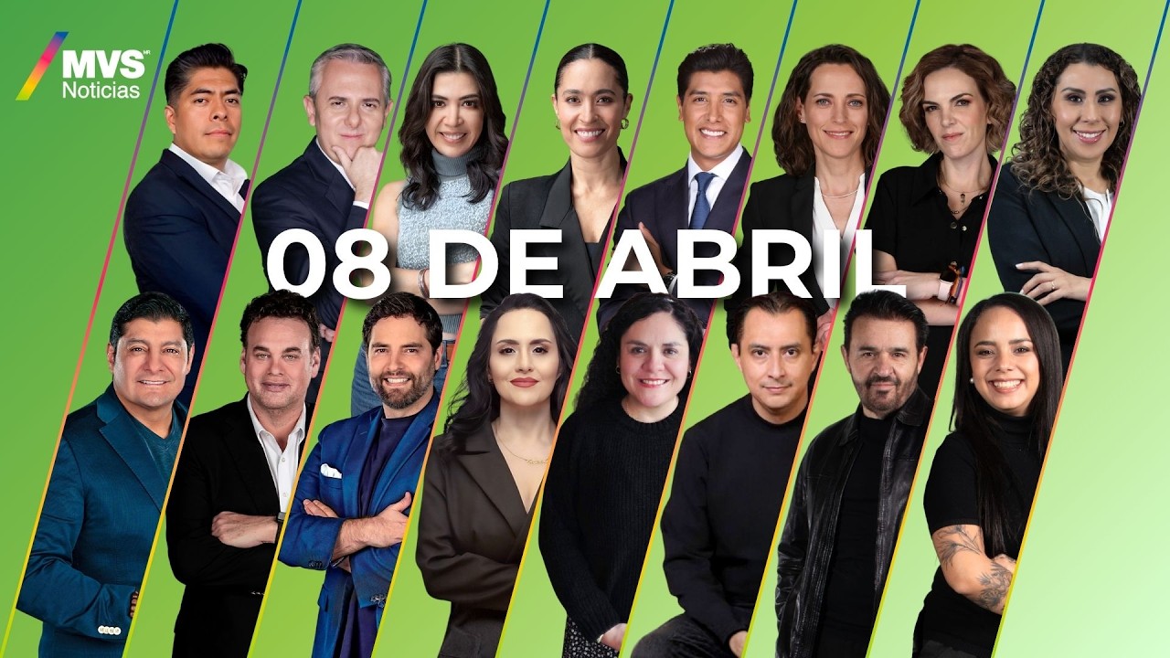 MVS Noticias | 08 de Abril | Transmisi&oacute;n completa