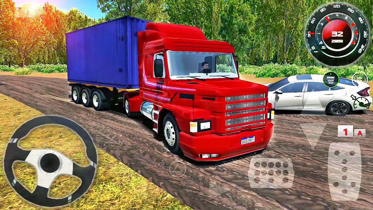 World Truck Driving Simulator #5 - Cargo Mega Transport Offroad Driver - Android GamePlay