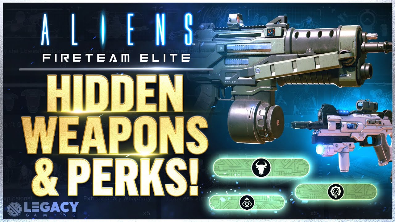 Aliens Fireteam Elite - Hidden Weapons & Perks You Need Right Now