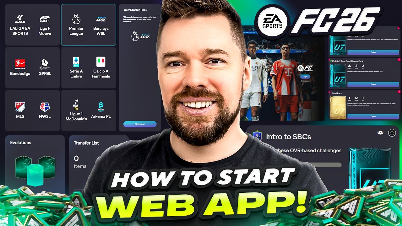 FC26 Web App Guide &ndash; How to Start FAST 🚀