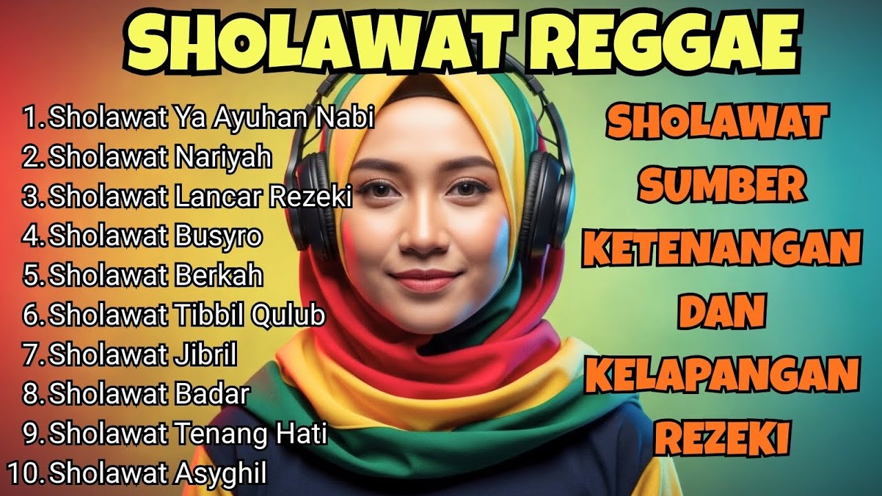 🎶 Sholawat Reggae Islami Merdu | Menenangkan Jiwa 🌙