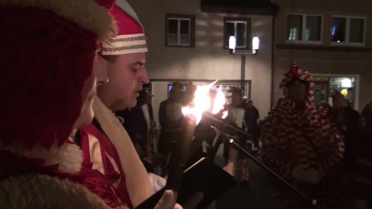 Maskenabstauben der Pl&auml;tzlerzunft 2014