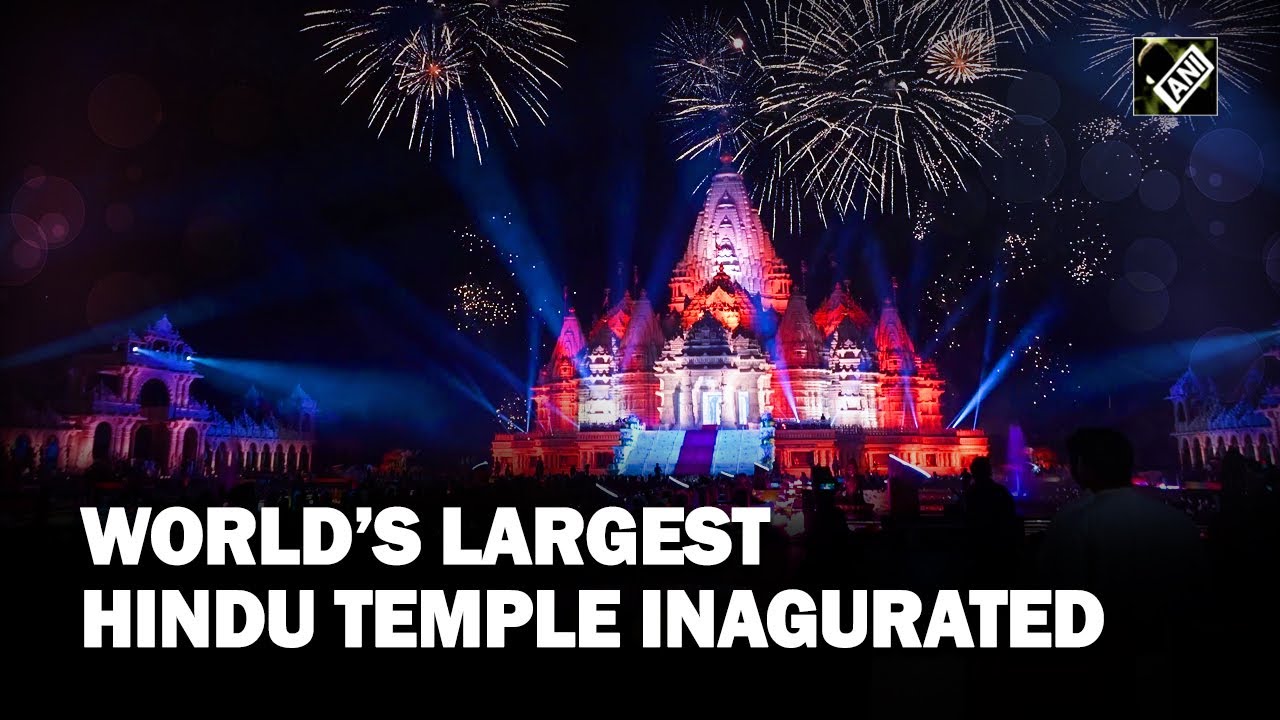 Mesmerising! US’ largest hand-carved Hindu Akshardham Temple inaugurated in New Jersey