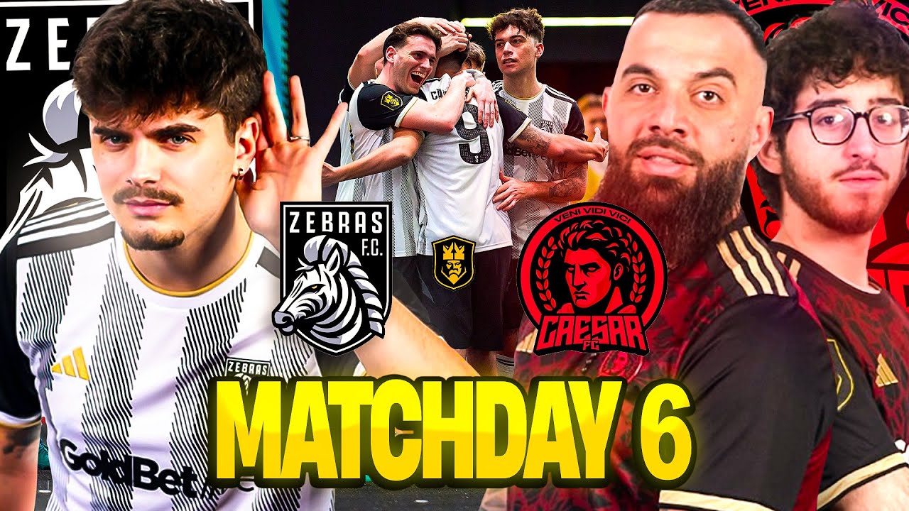 ⚽️👑 KINGS LEAGUE - ZEBRAS vs CAESAR | 6^ Giornata