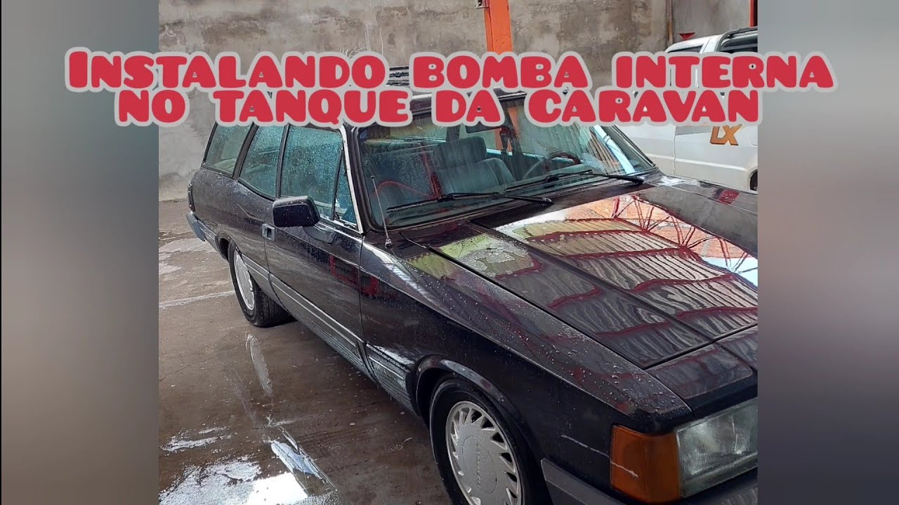 INSTALANDO BOMBA INTERNA NO TANQUE DA CARAVAN
