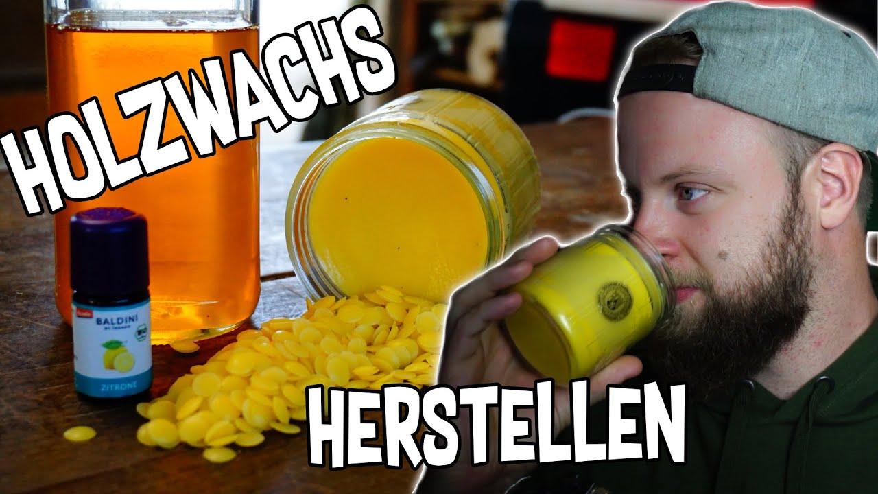 Holzwachs für Zuhause Herstellen