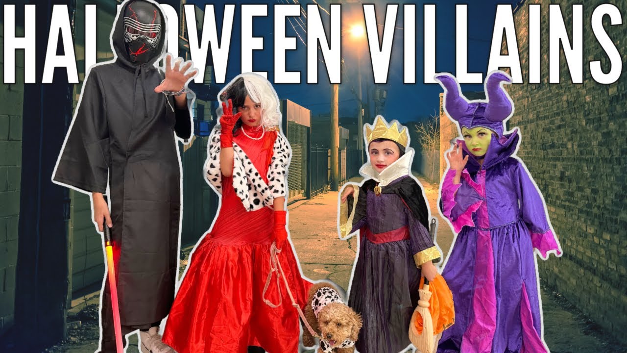 Dressing Up as Infamous Villains on Halloween! | Our Best Costumes Ever