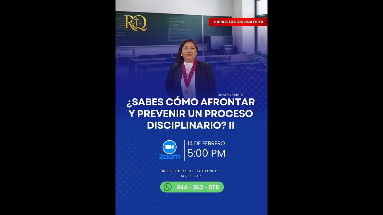 ¿Sabes cómo afrontar y prevenir un proceso disciplinario?