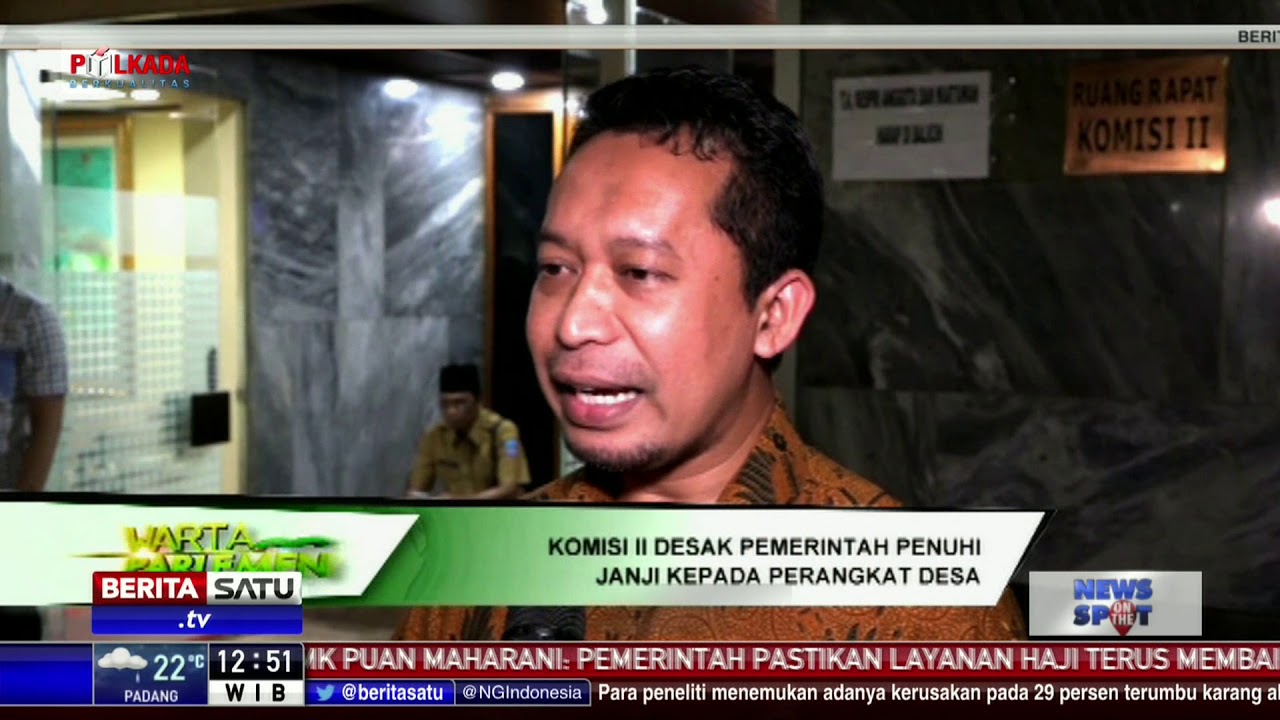 DPR Desak Pemerintah Penuhi Janji Pada Perangkat Desa
