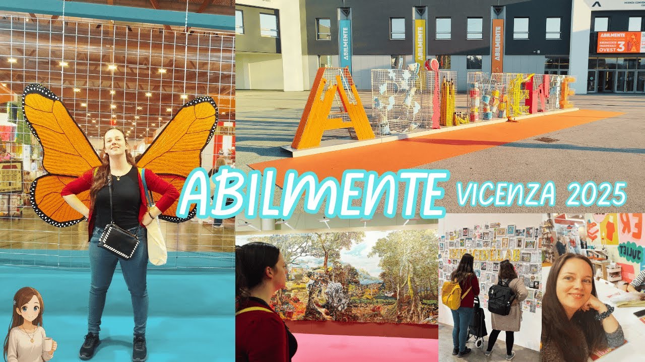 Abilmente Vicenza 2025 Autunno 🍂 Il mio primo vlog 