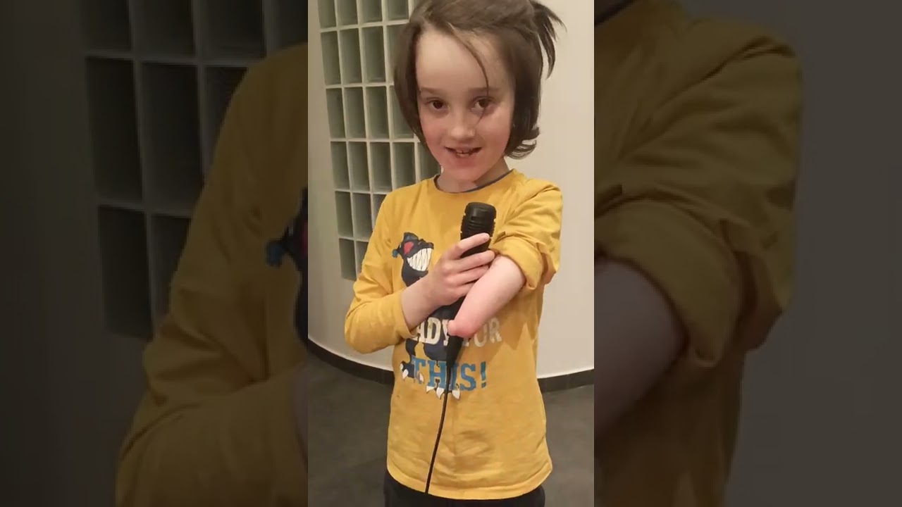 Ben singing Imagine, by John Lennon.