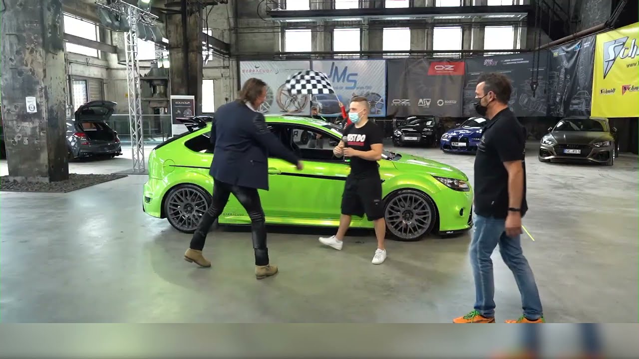 9,5x19 Barracuda Karizzma auf dem Ford Focus RS Mk2