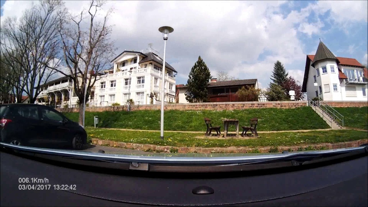 Autofahrt im Mainspitzdreieck/GG: Ginsheim Hafen