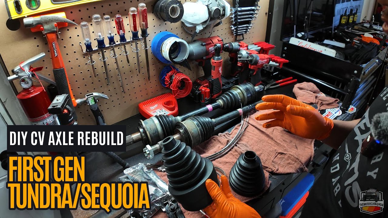 First Gen Tundra/Sequoia DIY CV Axle Rebuild!