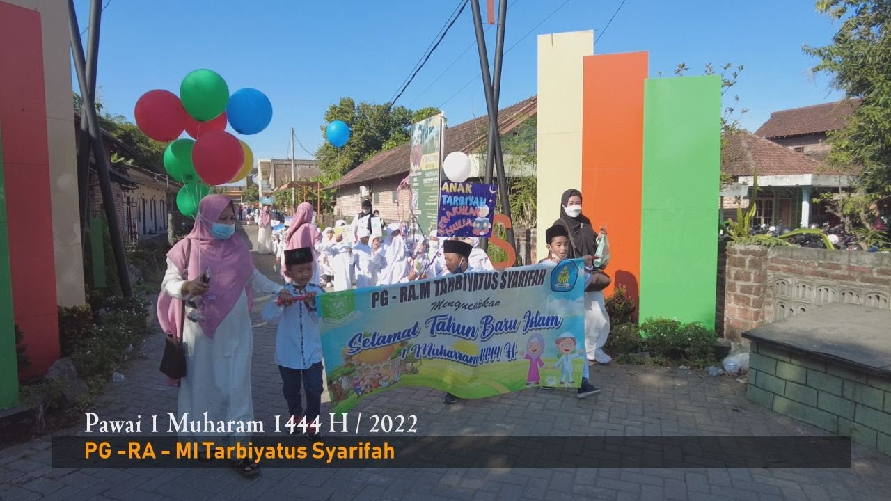 Pawai Muharam PG RA MI Tarbiyatus Syarifah  1444 H