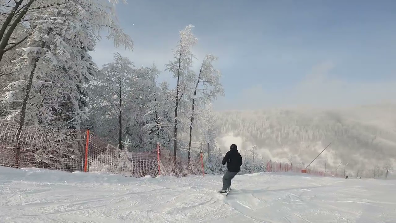 Skiing and Boarding in Szczyrk - Blue Run 10 - 2026-01-31