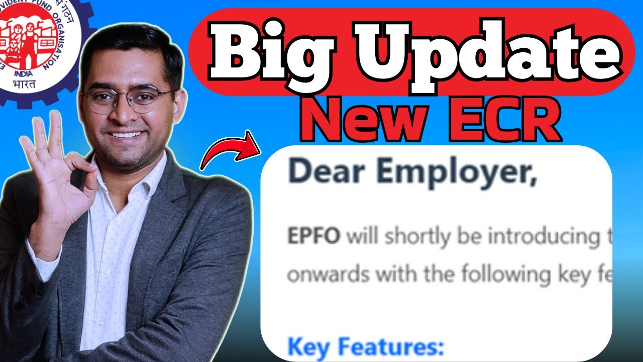 🛑 5 Good Change in REVAMPED ECR 1 Sept 2025 l PF Update for Employer portal  l EPFO 3.0