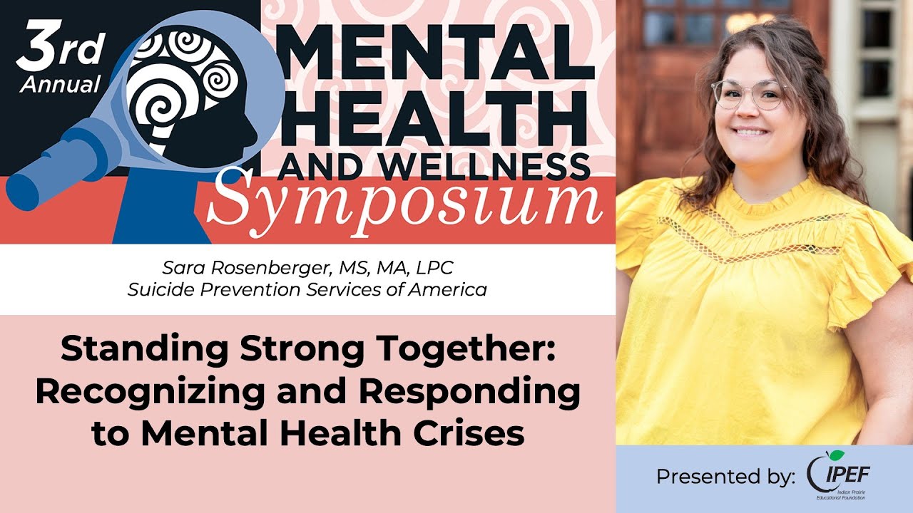 Standing Strong Together   Recognizing and Responding to Mental Health Crises