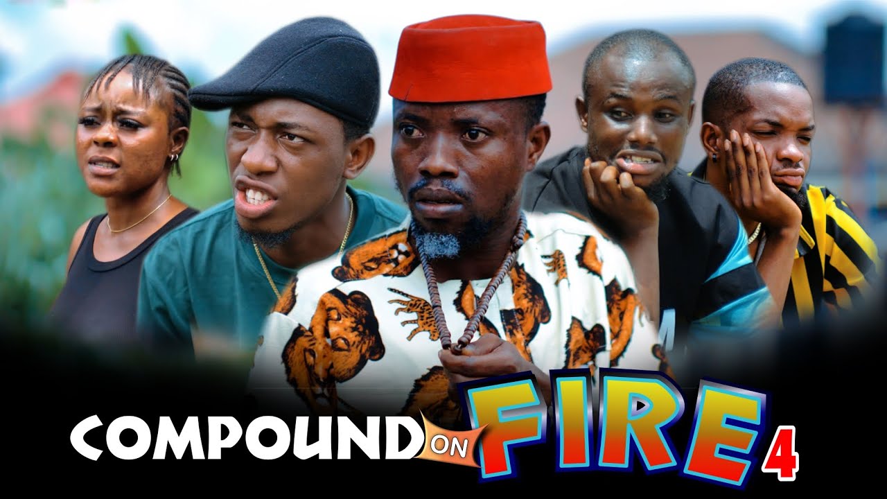 compound on fire || 4 || nollywood movie 2024 (oga landlord comedy)