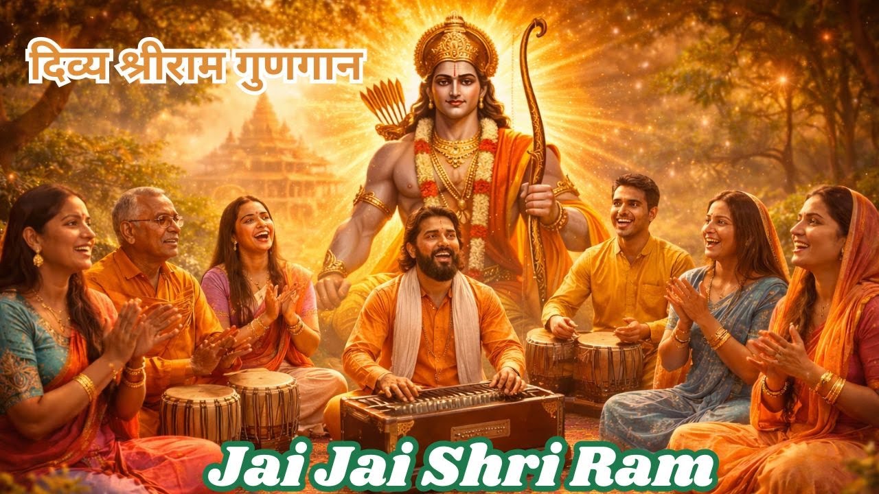 मर्यादा पुरुषोत्तम श्रीराम | Ram Naam Bhajan | Divine Ram Gungaan #shreeram #jaihanuman