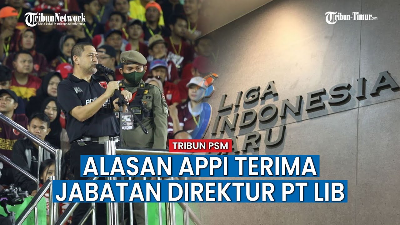 Terima Jabatan jadi Direktur PT LIB, Eks Dirut PSM Makassar Munafri Arifuddin Ungkap Alasannya